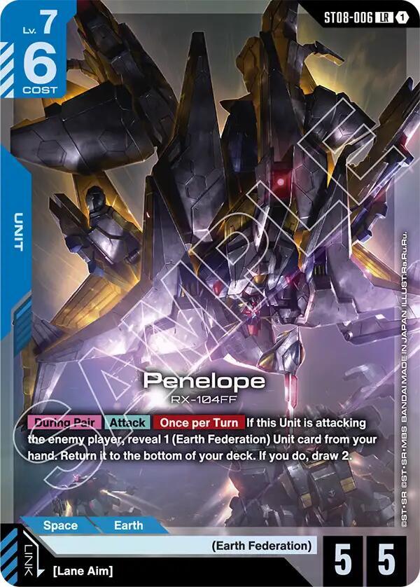 Penelope (LR) - Starter Deck 08: Flash of Radiance (ST08) NM *FOIL*