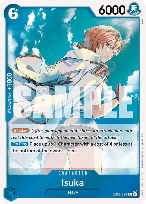 Isuka - Extra Booster: One Piece Heroines Edition (EB-03) NM *FOIL*