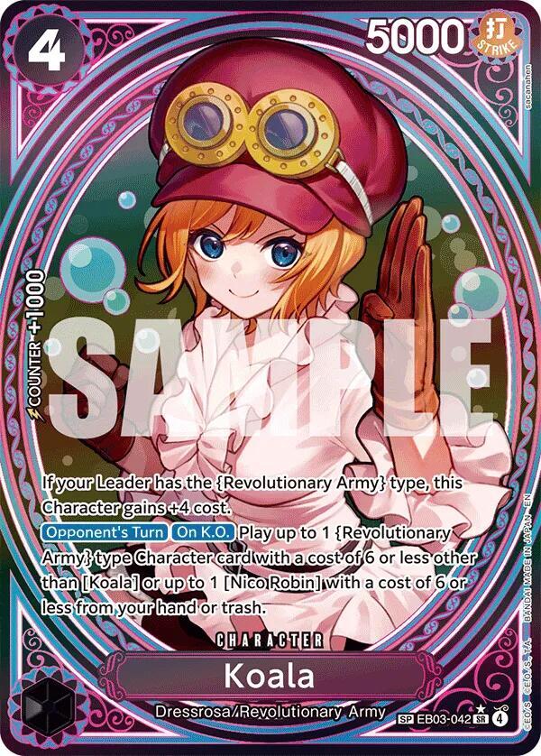 Koala (SP) - Extra Booster: One Piece Heroines Edition (EB-03) NM *FOIL*