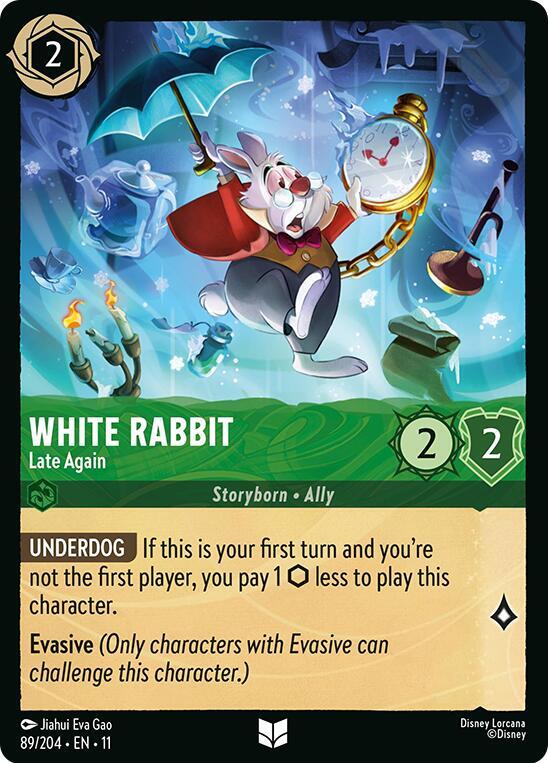White Rabbit - Late Again - Winterspell (11) NM *FOIL*