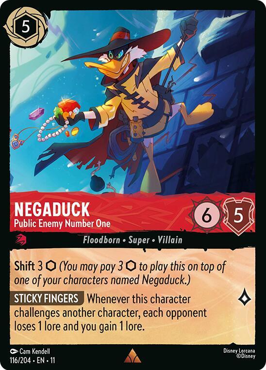 Negaduck - Public Enemy Number One - Winterspell (11) NM
