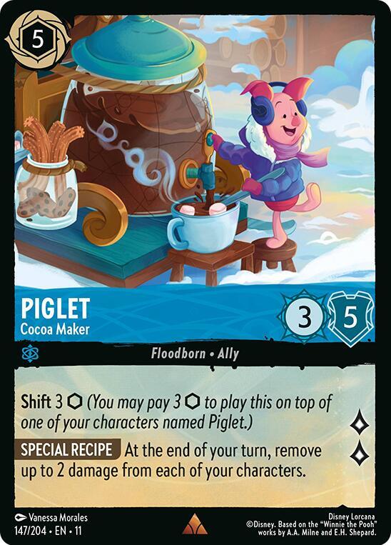 Piglet - Cocoa Maker - Winterspell (11) NM