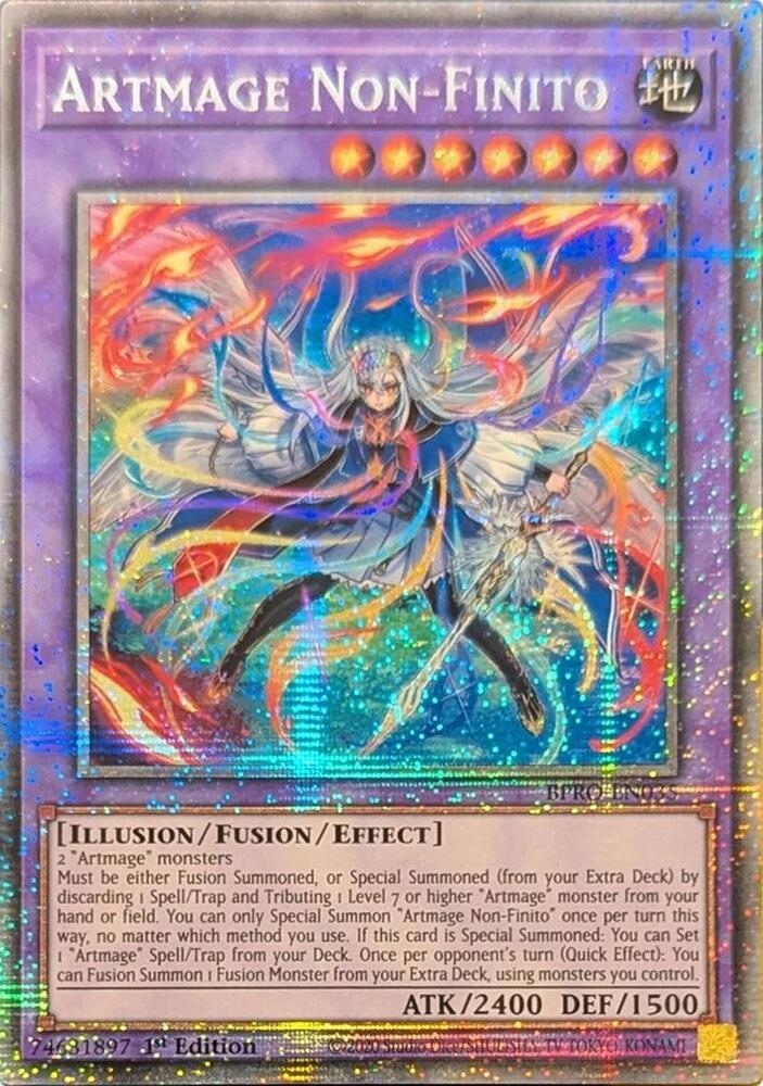 Artmage Non-Finito (Starlight Rare) - Burst Protocol (BPRO) NM
