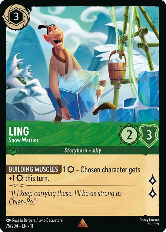 Ling - Snow Warrior - Winterspell (11) NM