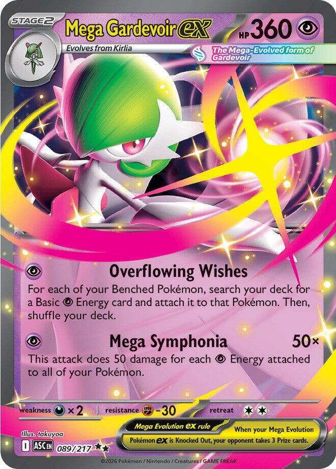 Mega Gardevoir ex - ME: Ascended Heroes (ASC) NM *FOIL*