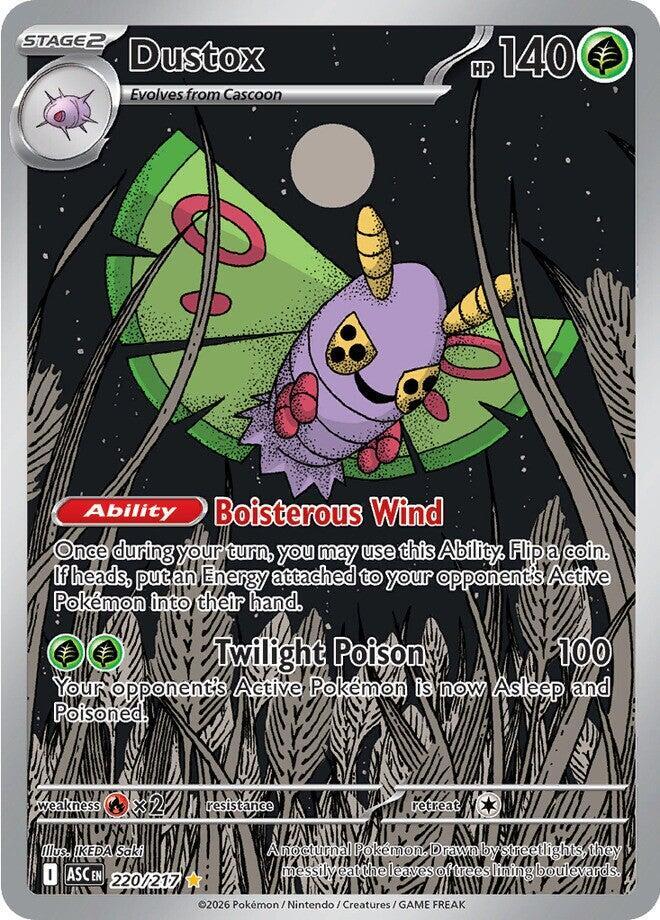 Dustox - 220/217 - ME: Ascended Heroes (ASC) NM *FOIL*