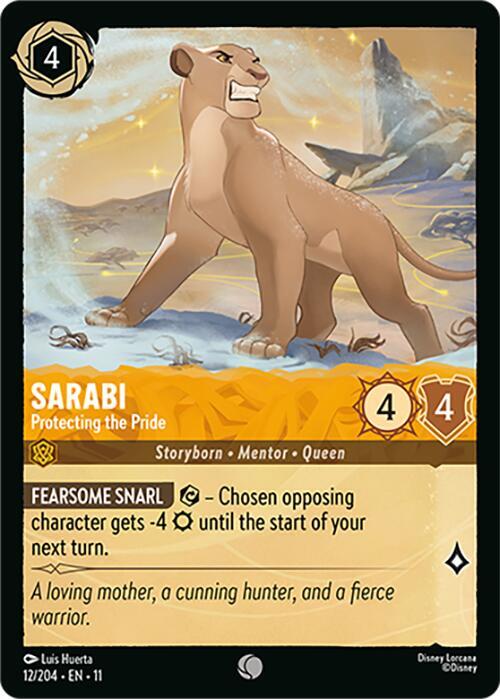 Sarabi - Protecting the Pride - Winterspell (11) NM *FOIL*
