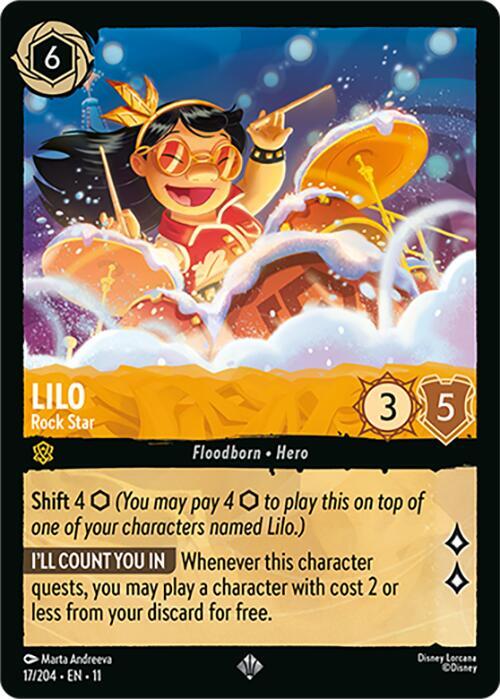 Lilo - Rock Star - Winterspell (11) NM
