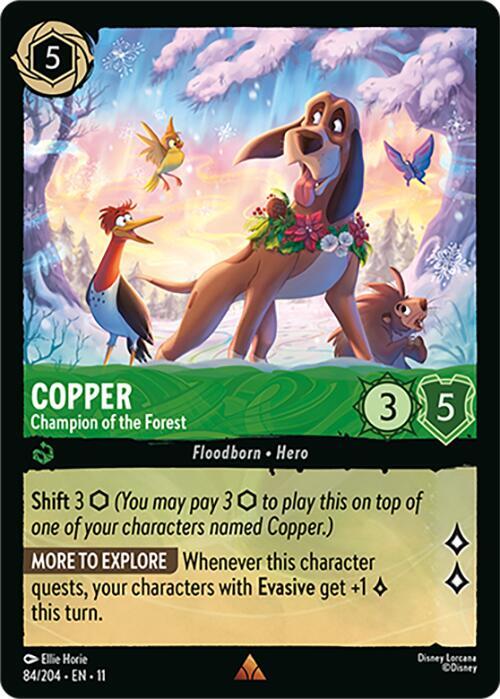 Copper - Champion of the Forest - Winterspell (11) NM