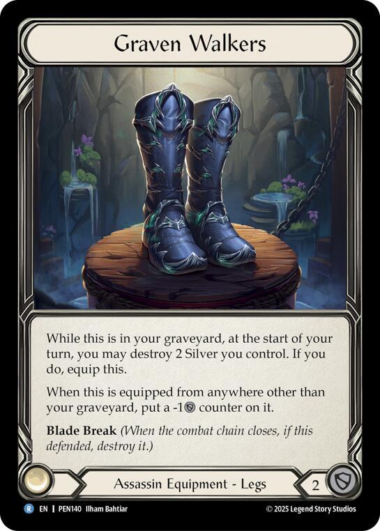 Graven Walkers - Compendium of Rathe (PEN) Cold Foil