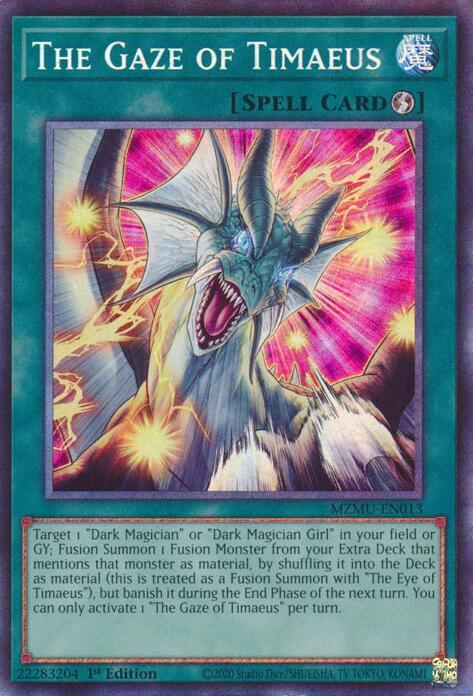The Gaze of Timaeus (Collector's Rare) - Maze of Muertos NM