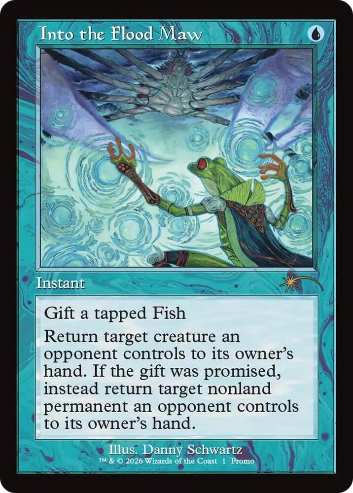 Into the Flood Maw (Retro Frame) - WPN & Gateway Promos (WPN) NM