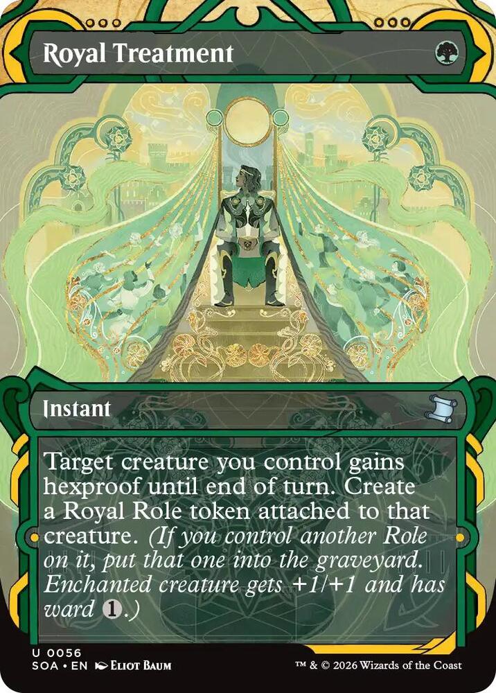 Royal Treatment - Secrets of Strixhaven: Mystical Archive (SOA) NM *FOIL*