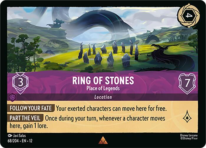 Ring of Stones - Place of Legends - Wilds Unknown (12) NM