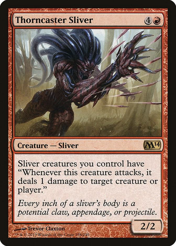 Thorncaster Sliver - Magic 2014 (M14) (M14) NM