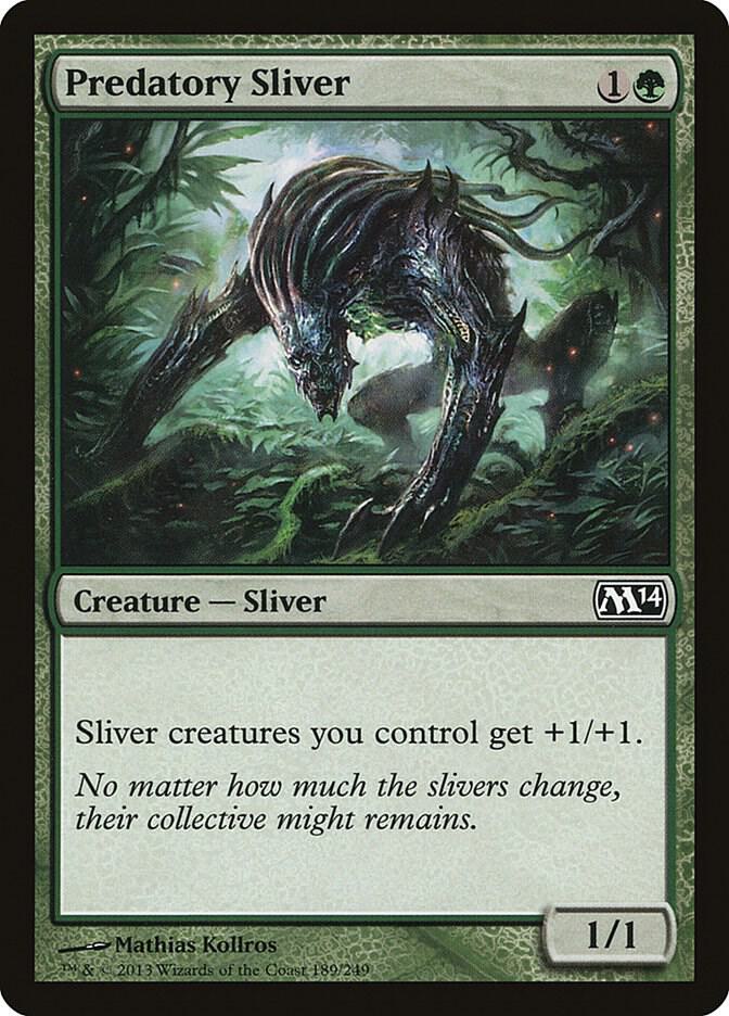 Predatory Sliver - Magic 2014 (M14) (M14) LP
