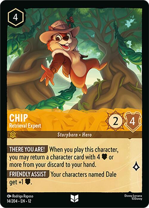 Chip - Retrieval Expert - Wilds Unknown (12) NM *FOIL*
