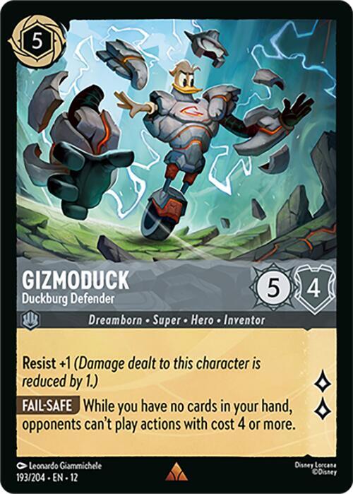 Gizmoduck - Duckburg Defender - Wilds Unknown (12) nm