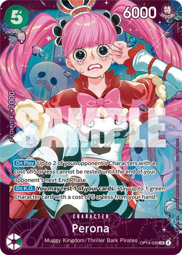 Perona (Extra Grand Battle for Stores 2026) - One Piece Promotion Cards (OP-PR) NM *FOIL*