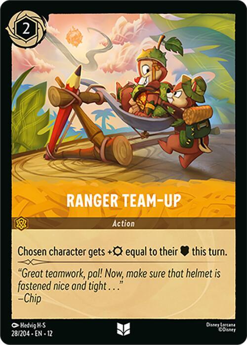 Ranger Team-Up - Wilds Unknown (12) NM *FOIL*