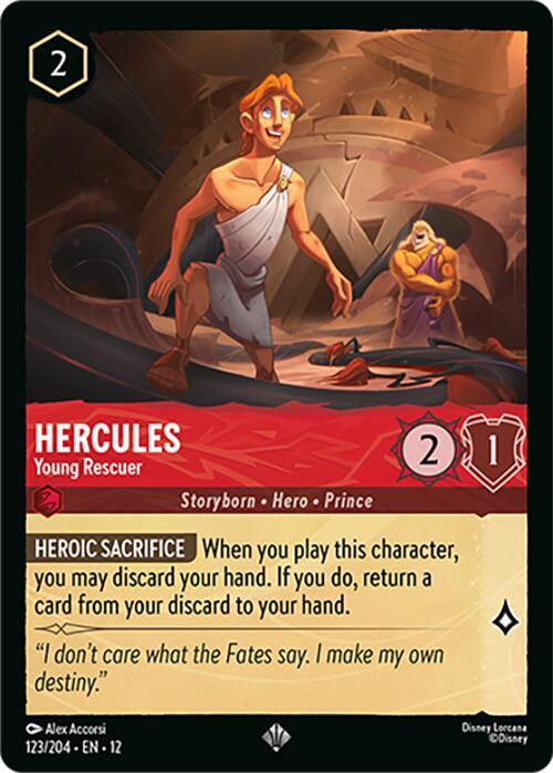 Hercules - Young Rescuer - Wilds Unknown (12) NM
