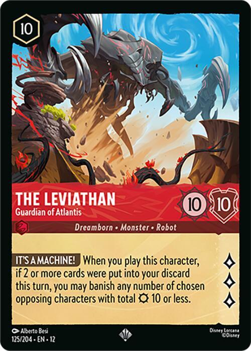 The Leviathan - Guardian of Atlantis - Wilds Unknown (12) NM