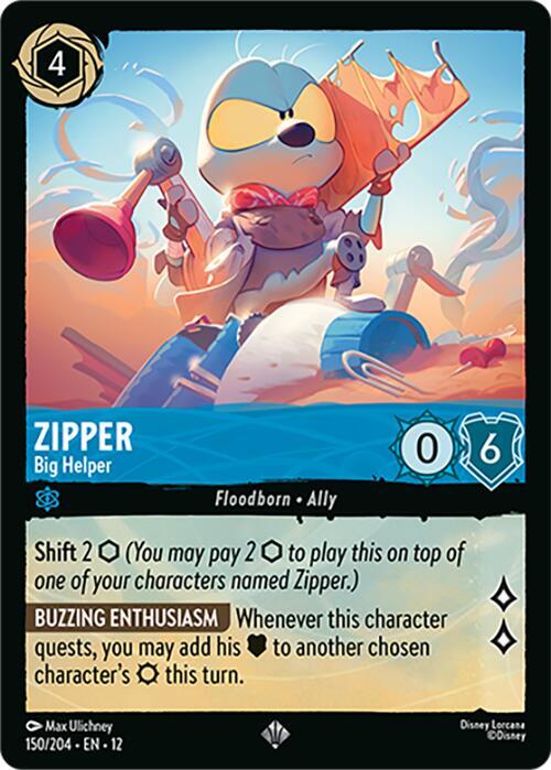Zipper - Big Helper - Wilds Unknown (12) NM