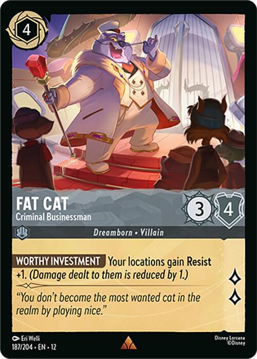 Fat Cat - Criminal Businessman - Wilds Unknown (12) NM