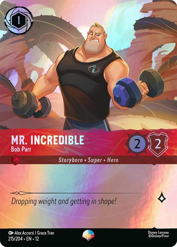 Mr. Incredible - Bob Parr (Epic) - Wilds Unknown (12) NM *FOIL*