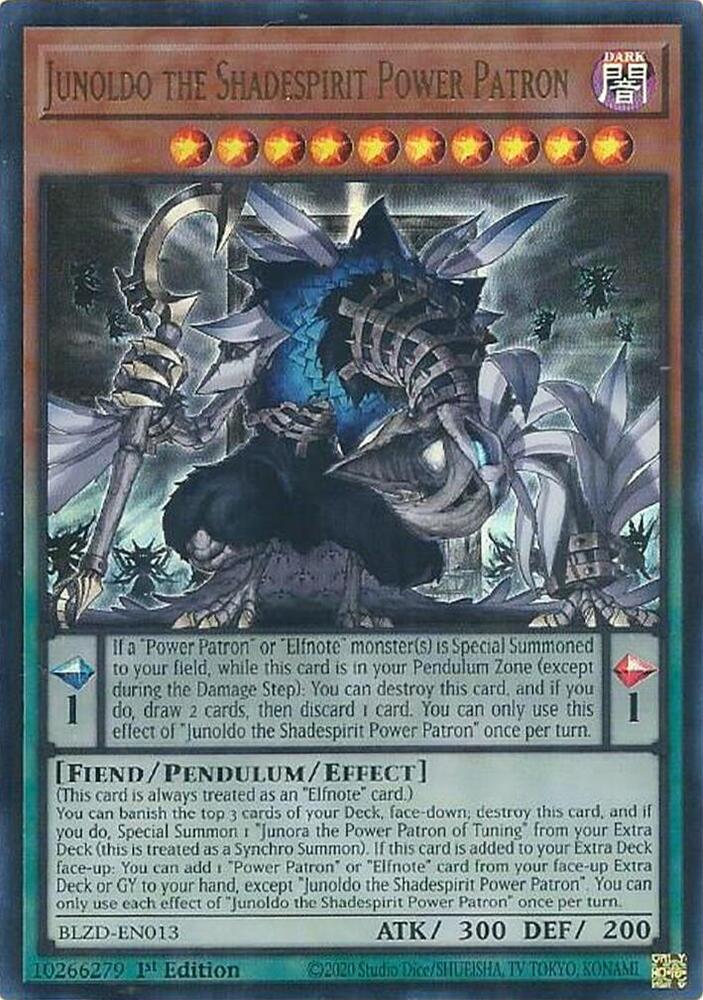 Junoldo the Shadespirit Power Patron - Blazing Dominion (BLZD) NM