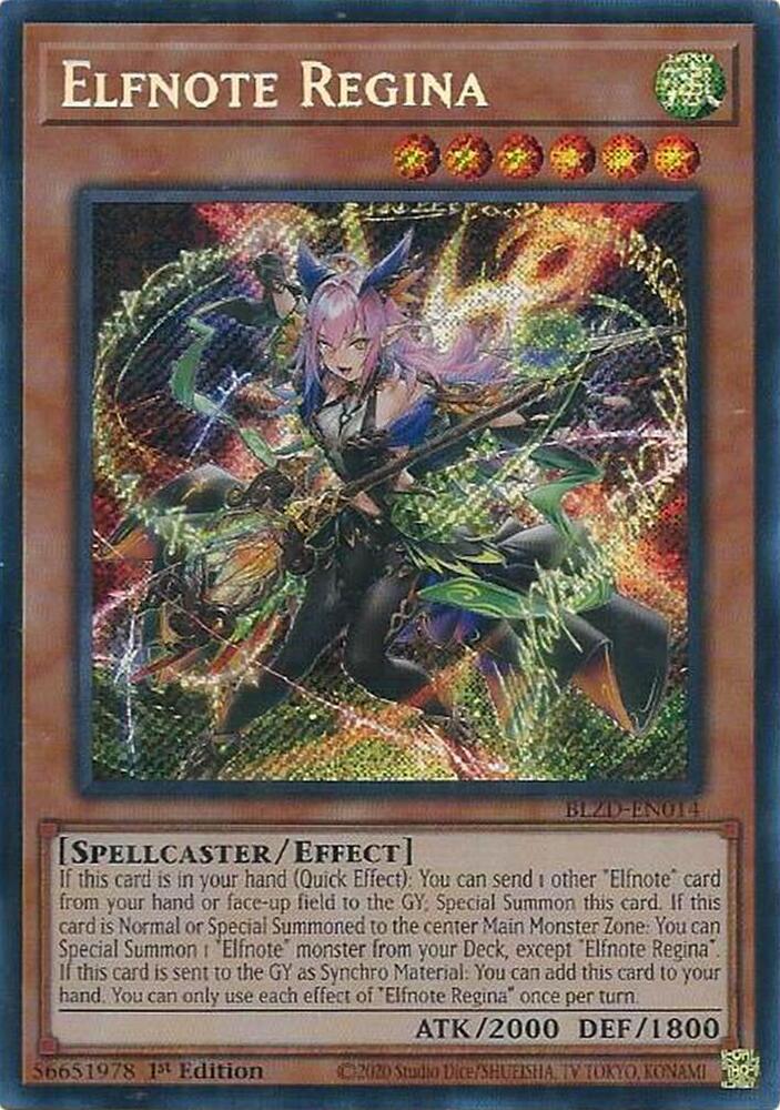 Elfnote Regina - Blazing Dominion (BLZD) NM