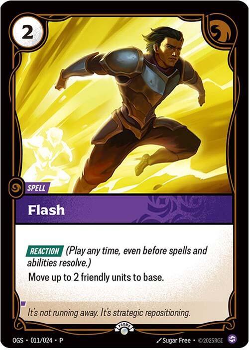 Flash - Riftbound Organized Play Promotional Cards (OPP) LP