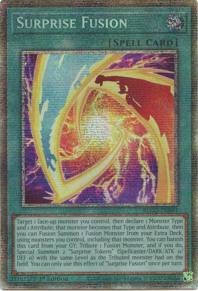 Surprise Fusion (Starlight Rare) - Battles of Legend: Glorious Gallery (BLGG) NM