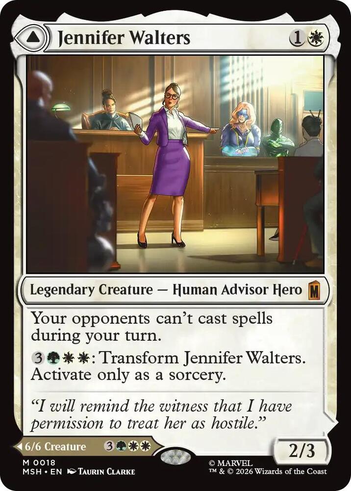 Jennifer Walters - Marvel Super Heroes (MSH) NM