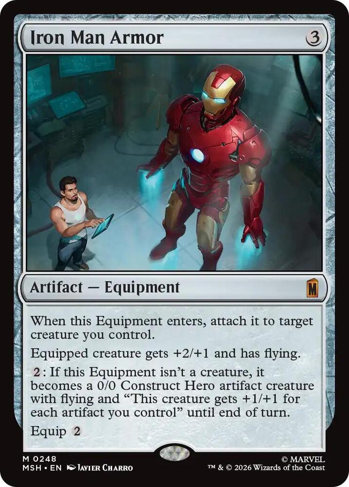Iron Man Armor - Marvel Super Heroes (MSH) NM