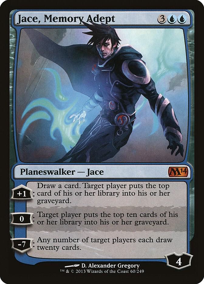 Jace, Memory Adept - Magic 2014 (M14) (M14) NM