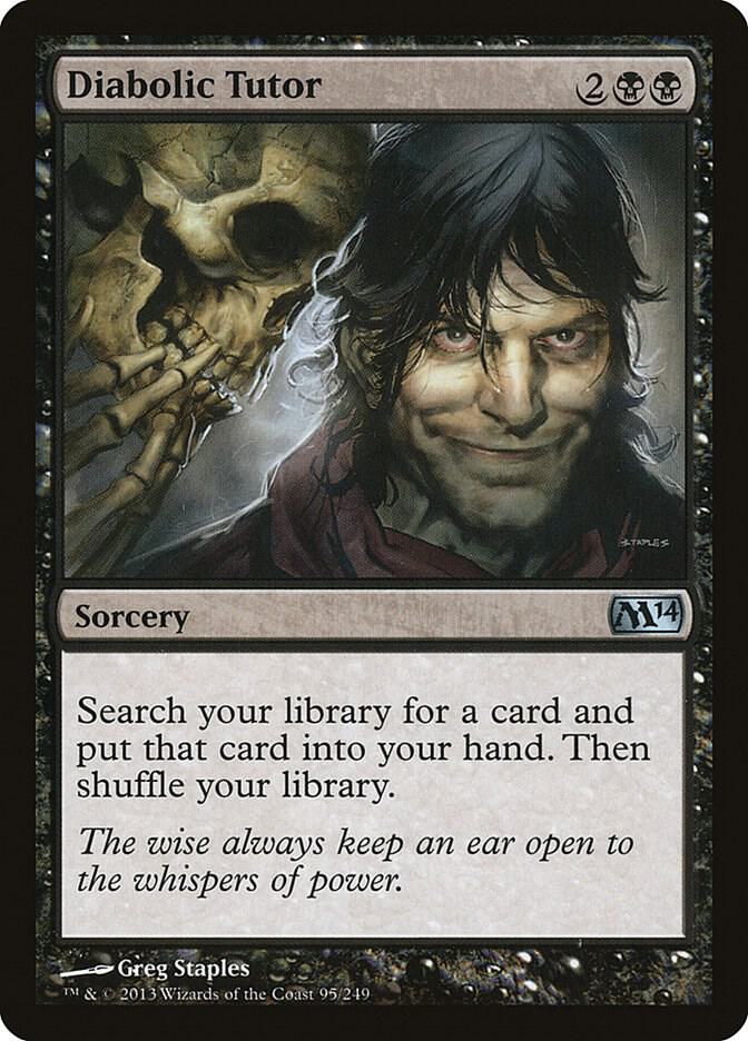 Diabolic Tutor - Magic 2014 (M14) (M14) LP