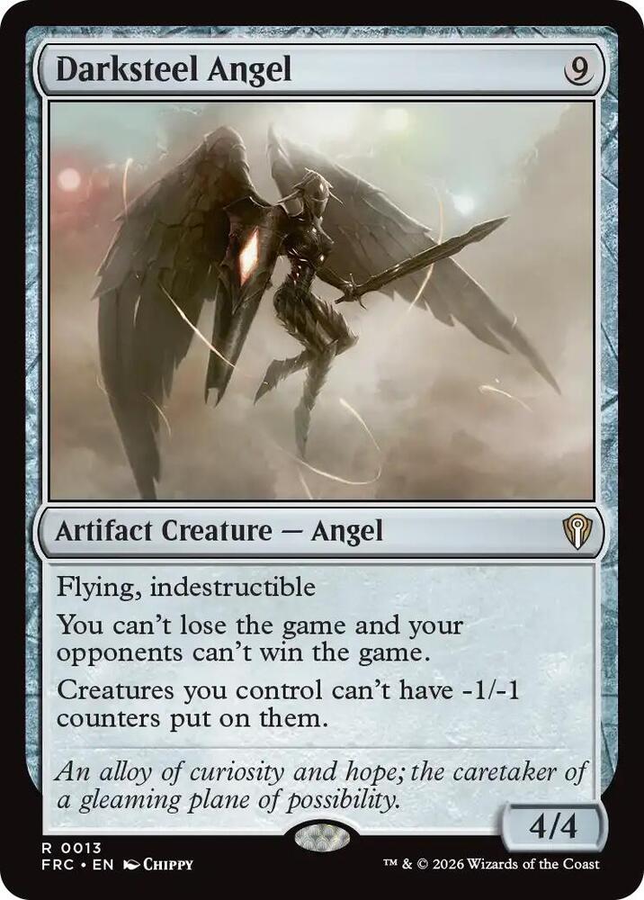Darksteel Angel - Commander: Reality Fracture (FRC) NM