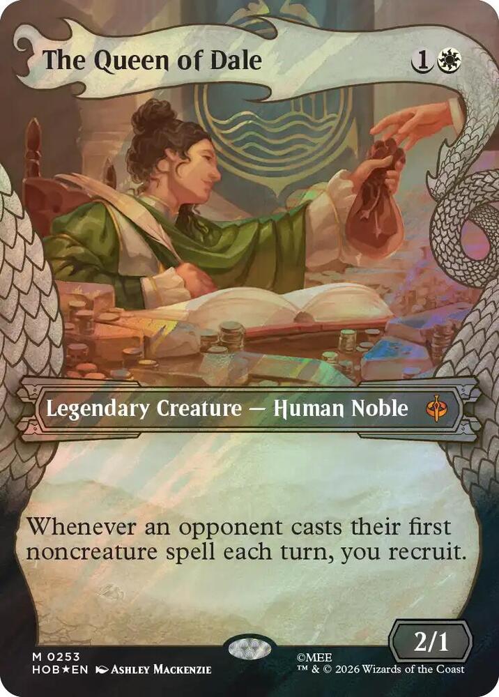 The Queen of Dale (Showcase) (Surge Foil) - The Hobbit (HOB) NM *FOIL*