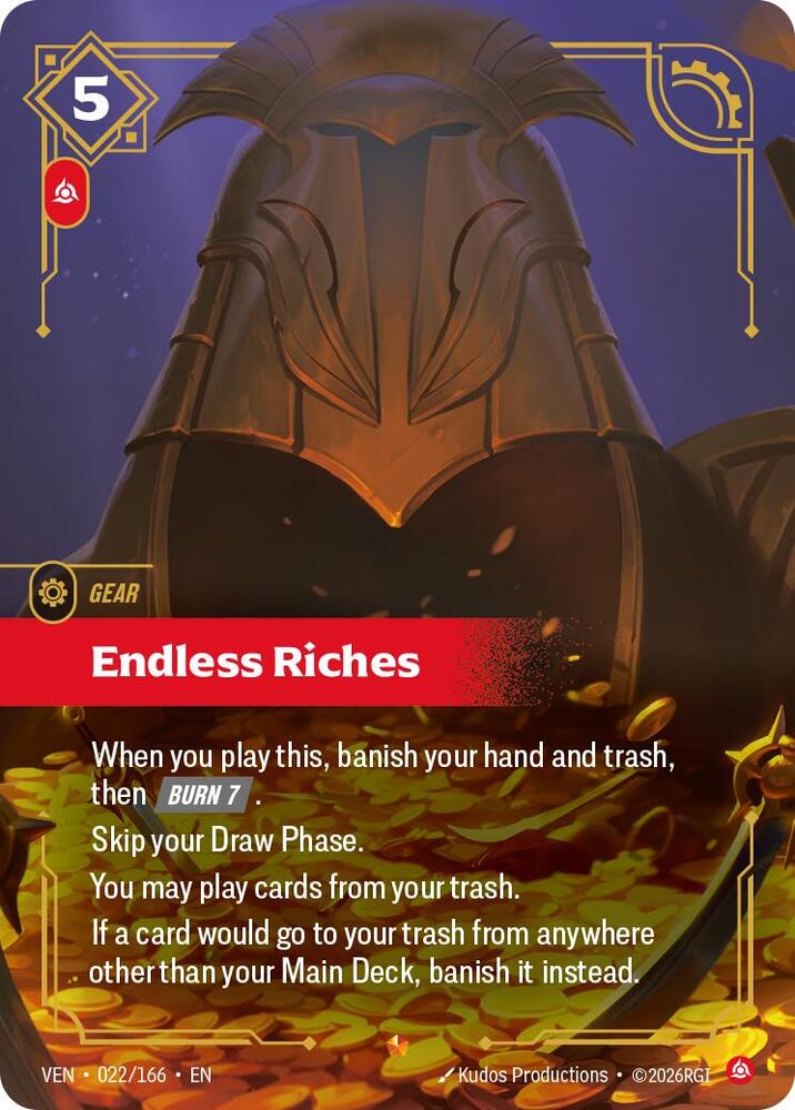 Endless Riches - Vendetta (VEN) NM *FOIL*