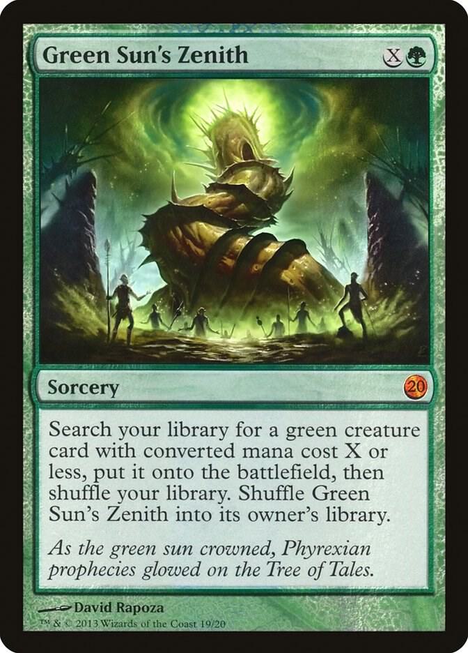 Green Sun's Zenith - From the Vault: Twenty (V13) NM *FOIL*