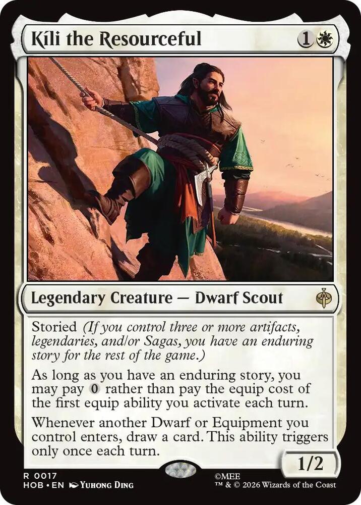 Kili the Resourceful - The Hobbit (HOB) NM