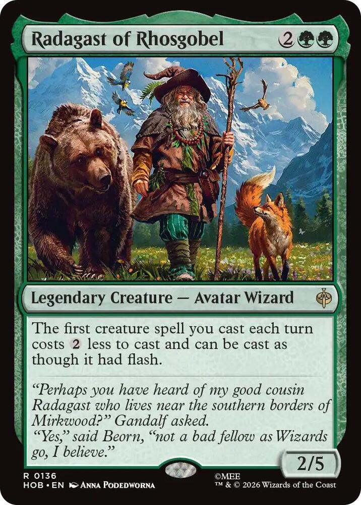 Radagast of Rhosgobel - The Hobbit (HOB) NM