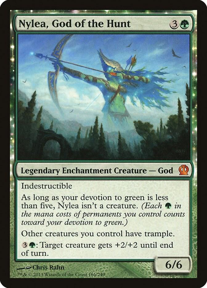 Nylea, God of the Hunt - Theros (THS) NM