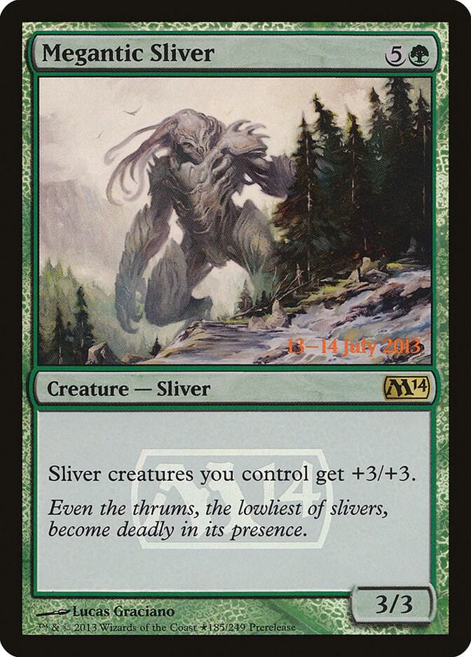 Megantic Sliver - Prerelease Cards (PRE) LP *FOIL*