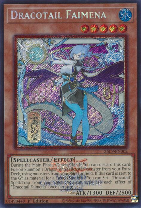 Dracotail Faimena (Emblazoned Alternate Art) - Limited Pack World Championship 2026 (26LP) NM *FOIL*