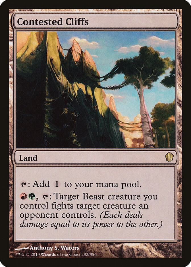 Contested Cliffs - Commander 2013 (C13) NM