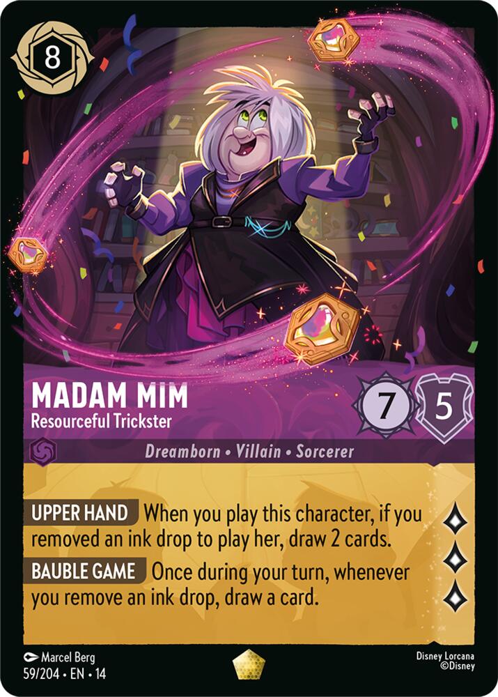 Madam Mim - Resourceful Trickster - Hyperia City (14) NM