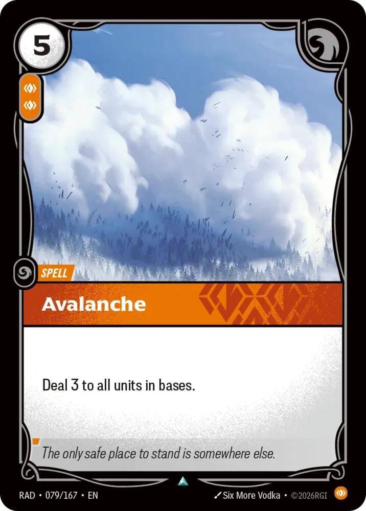 Avalanche - Radiance (RAD) FOIL NM