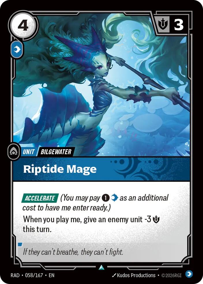 Riptide Mage - Radiance (RAD) FOIL NM